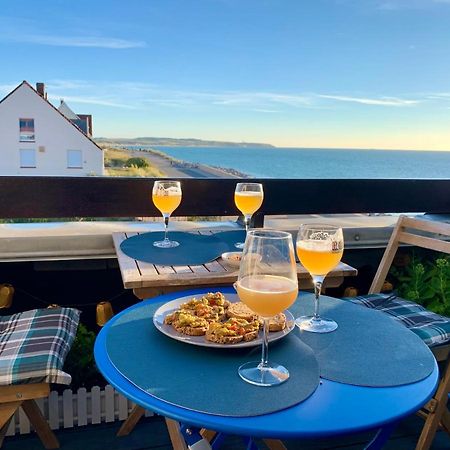 Duplex Avec Jacuzzi Vue Imprenable Sur La Baie De Wissant Apartment Екстериор снимка