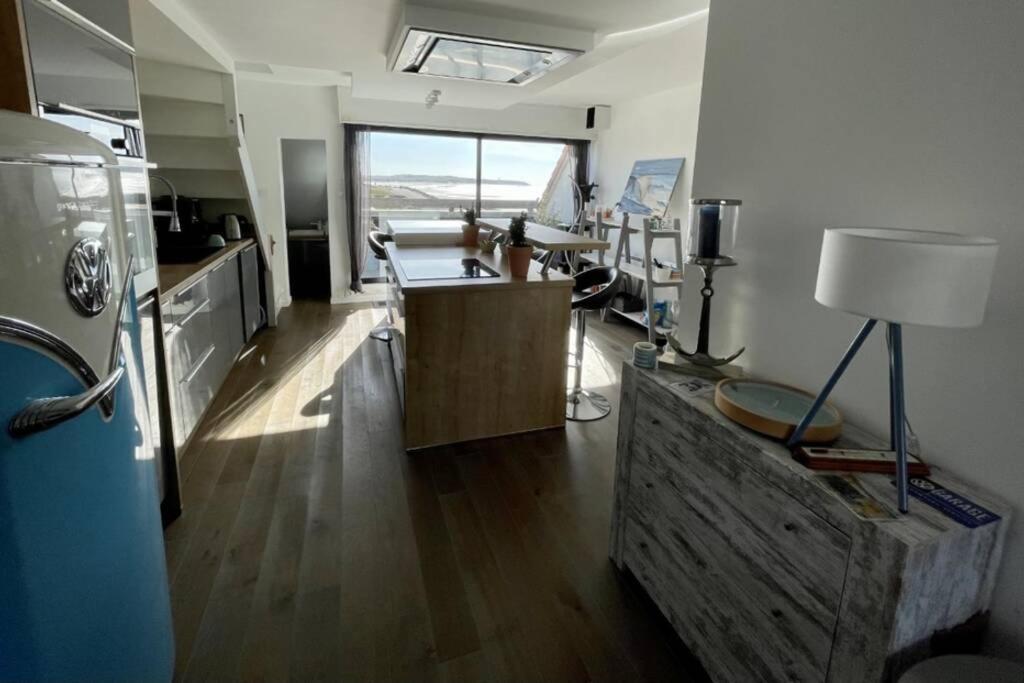 Duplex Avec Jacuzzi Vue Imprenable Sur La Baie De Wissant Apartment Екстериор снимка